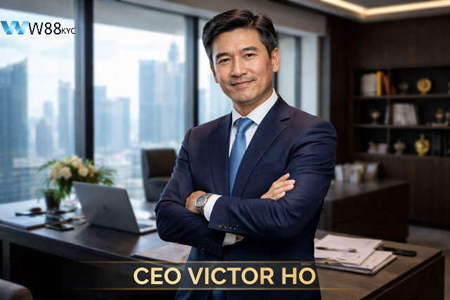 Chân dung CEO Victor Hồ - Người sáng lập và điều hành W88 WEAREFAME